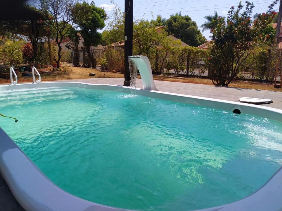 Casa Em Caldas - Piscina Solar E Eletrica Caldas Novas Zewnętrze zdjęcie