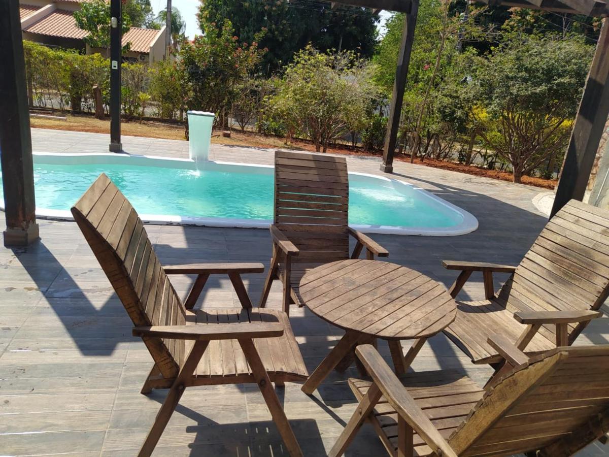 Casa Em Caldas - Piscina Solar E Eletrica Caldas Novas Zewnętrze zdjęcie
